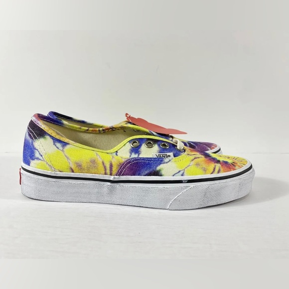 Vans Authentic Washed Tie Dye Sneakers - Picture 2 of 8